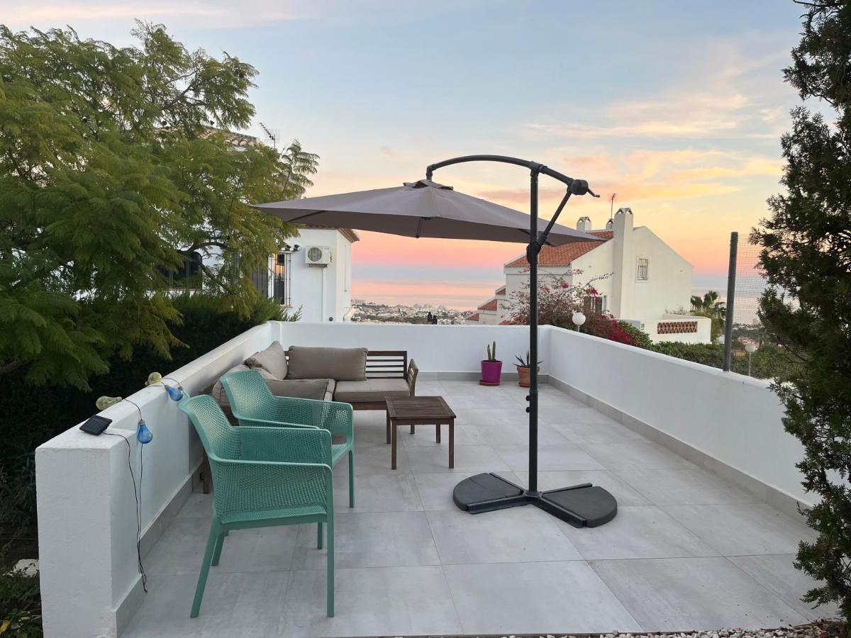 A Terrace With Sea View, 2 Bedrooms Apartment In Benalmádena Exterior foto